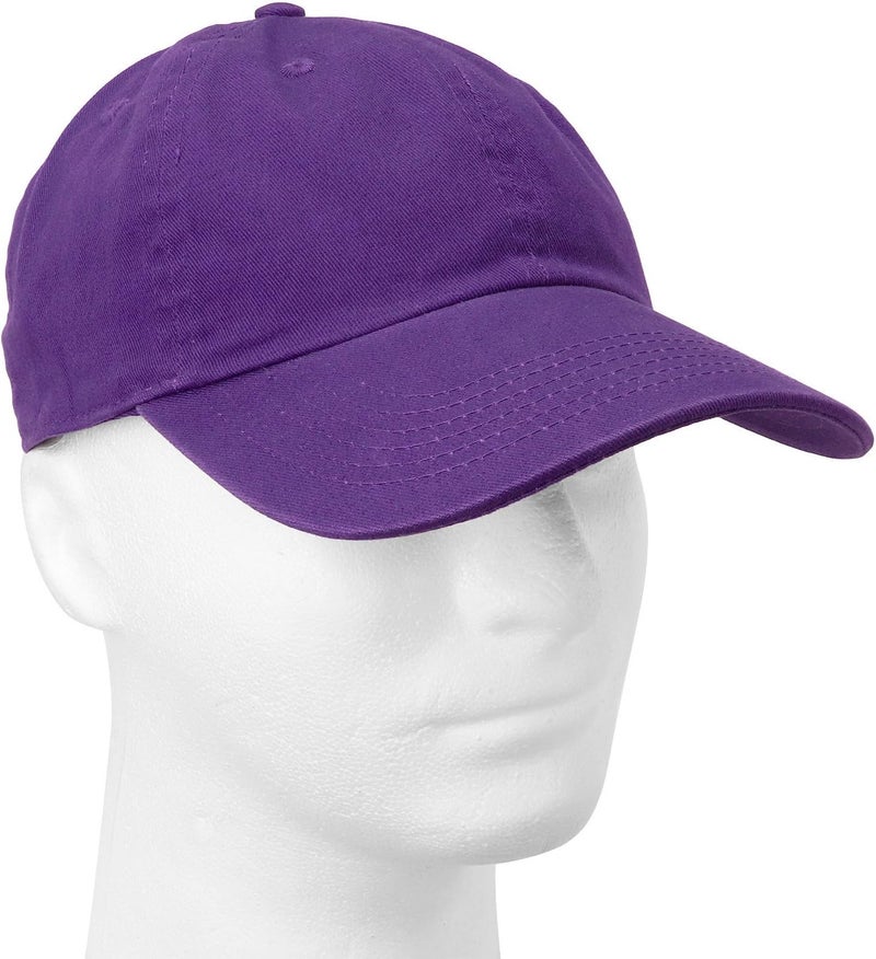 Falari Classic Baseball Cap Dad Hat 100% Cotton Soft Adjustable Size - Image 2
